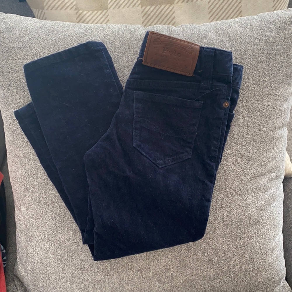 Authentic Polo Ralph Lauren blue corduroy 3T